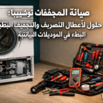 صيانة المجففات Toshiba: حلول لأعطال التصريف والتجفيف البطيء في الموديلات اليابانية