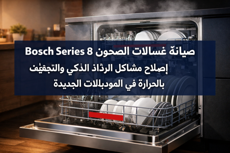 صيانة غسالات الصحون Bosch Series 8: إصلاح مشاكل الرذاذ الذكي والتجفيف بالحرارة في الموديلات الجديدة 15 صيانة غسالات الصحون Bosch Series 8: إصلاح مشاكل الرذاذ الذكي والتجفيف بالحرارة في الموديلات الجديدة