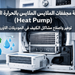صيانة مجففات الملابس بالحرارة الطاردة (Heat Pump): توفير الطاقة وإصلاح مشاكل التكثيف في الموديلات الأوروبية