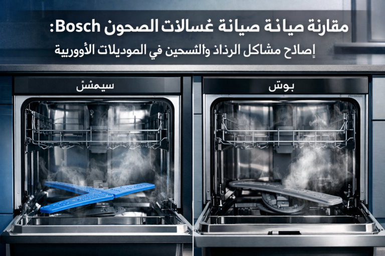 مقارنة صيانة غسالات الصحون Siemens وBosch: إصلاح مشاكل الرذاذ والتسخين في الموديلات الأوروبية 19 مقارنة صيانة غسالات الصحون Siemens وBosch: إصلاح مشاكل الرذاذ والتسخين في الموديلات الأوروبية
